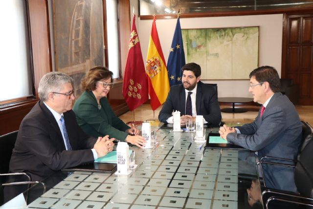 Fernando López Miras se reúne con la presidenta del Colegio de Médicos de la Región de Murcia - 1, Foto 1