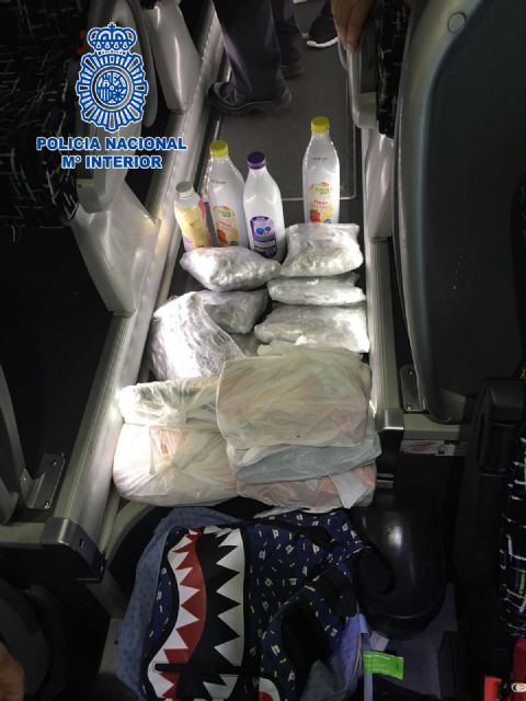 Detenidas en la estación de autobuses de Murcia con 20 kilos de hachís - 2, Foto 2