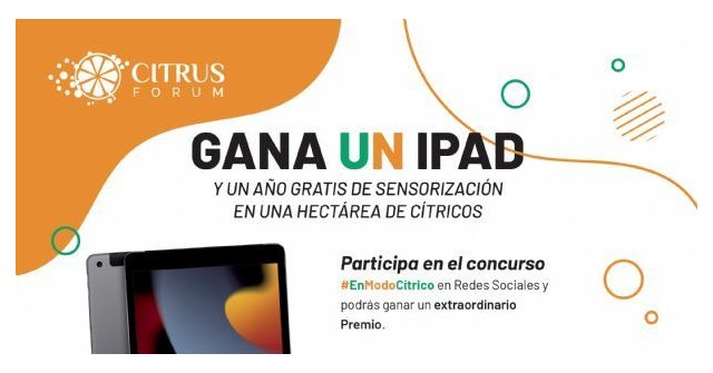 CITRUS FORUM lanza un concurso para sortear un Ipad y un año gratis de sensorización en una hectárea de cítricos - 1, Foto 1