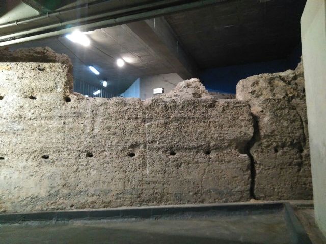 Huermur solicita una mampara para proteger la muralla árabe del S XII del parking de la Glorieta - 4, Foto 4