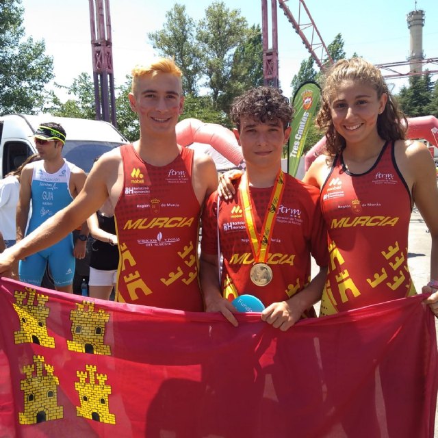 Décimo tercer puesto para Murcia en el Campeonato de España de Triatlón por Autonomías y en Edad Escolar - 5, Foto 5