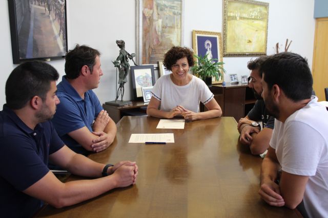 El Club Deportivo Lumbreras firma un nuevo convenio de colaboración con el Ayuntamiento de Puerto Lumbreras - 1, Foto 1