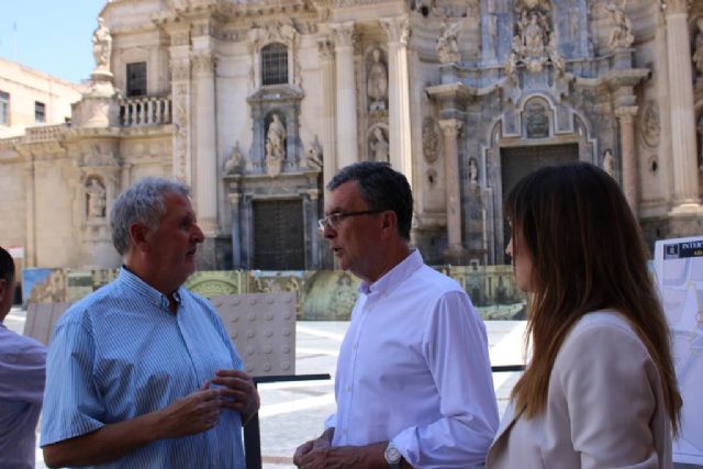 Rafael Moneo apuesta por renovar las baldosas de la plaza Belluga en su propuesta de itinerarios accesibles - 4, Foto 4