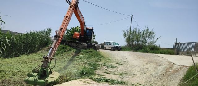 La CHS continúa con la campaña de desbroces en el río Segura y en cauces secundarios de la cuenca - 2, Foto 2