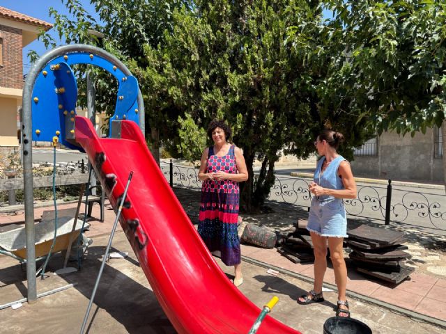 El Ayuntamiento de Puerto Lumbreras impulsa mejoras en los parques del municipio - 1, Foto 1