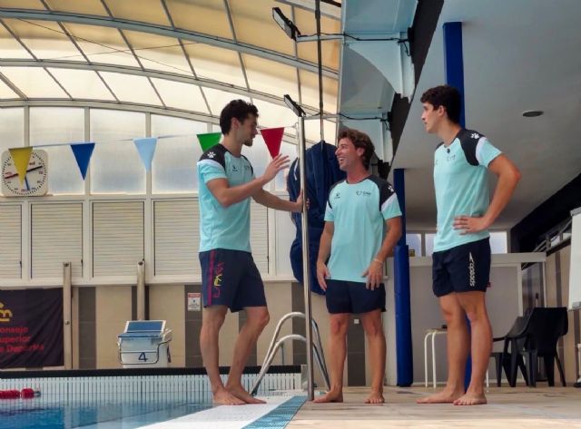 El nadador Diego Mira prepara el Campeonato de Europa dentro del programa 'Objetivo Los Ángeles 2028' en el CAR Región de Murcia El nadador Diego Mira prepara el Campeonato de Europa dentro del programa 'Objetivo Los Ángeles 2028' en el CAR Región de Murcia