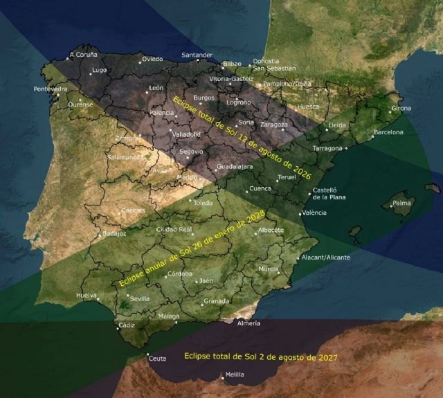 Transportes activa un dispositivo especial para facilitar la movilidad durante el eclipse total de Sol del 12 de agosto Transportes activa un dispositivo especial para facilitar la movilidad durante el eclipse total de Sol del 12 de agosto