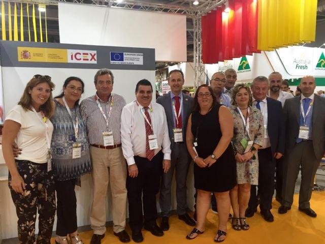 Once empresas de la Región participan en la feria más importante de la zona Asia-Pacífico para el sector hortofrutícola - 1, Foto 1