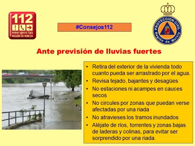 El Alcalde ordena el establecimiento de un dispositivo especial que permanezca alerta ante el aviso de fuertes lluvias y granizo trasladado por la Agencia Estatal de Meteorología - 1, Foto 1