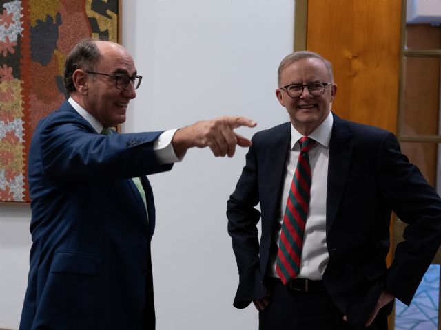 Ignacio Galán cierra hoy un viaje de tres días por el país, donde se ha reunido con los principales líderes en política energética y ha visitado las principales instalaciones - 1, Foto 1