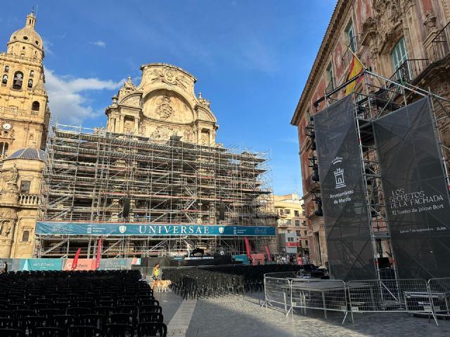 Jaime Bort desvela 'Los Secretos de la Fachada' de la Catedral de Murcia - 1, Foto 1