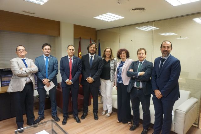 Motas recibe a representantes de la UPCT - 1, Foto 1