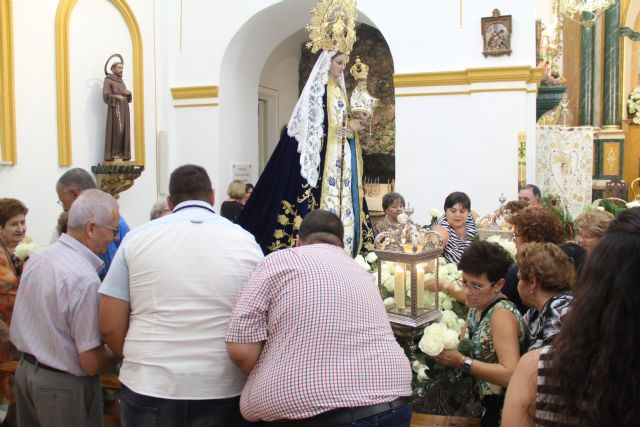 El Obispo de Cartagena oficia una multitudinaria misa solemne en honor a la Virgen del Rosario - 2, Foto 2