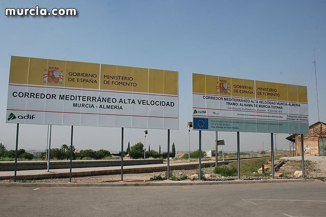 Adif AV licita un nuevo contrato de materiales para la construcción del tramo Murcia-Almería del Corredor Mediterráneo - 1, Foto 1