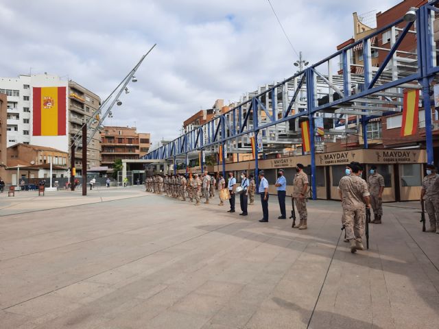 Todo listo para el Homenaje y Jura de Bandera el próximo domingo en la plaza Adolfo Suárez de Alcantarilla - 2, Foto 2