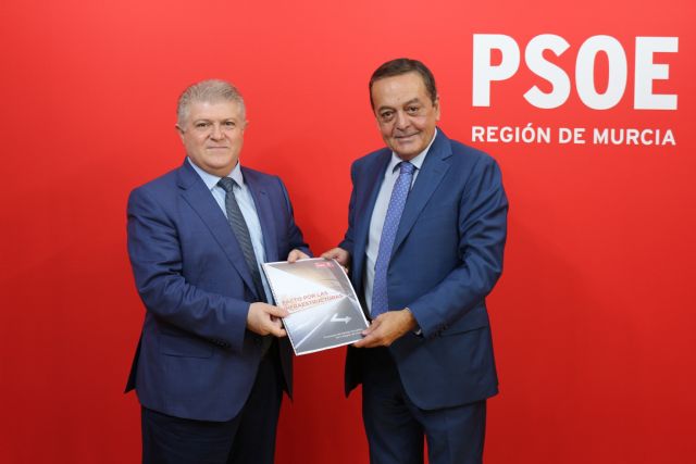 El PSOE de la Región de Murcia y CROEM consideran imprescindible incluir en el Pacto Regional todas las infraestructuras necesarias - 1, Foto 1