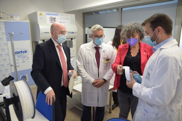 El SMS y la UPCT crean un espacio para la investigación y desarrollo de proyectos de ingeniería en salud en el Hospital Santa Lucía - 1, Foto 1