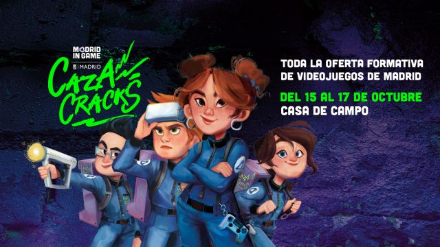 Toda la oferta formativa de videojuegos en Madrid se expondrá en Casa de Campo durante el evento final de Cazacracks - 1, Foto 1