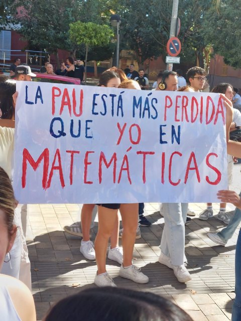 Juventudes Socialistas de Alcantarilla exige la publicación inmediata del modelo de PAU en la Región de Murcia - 1, Foto 1