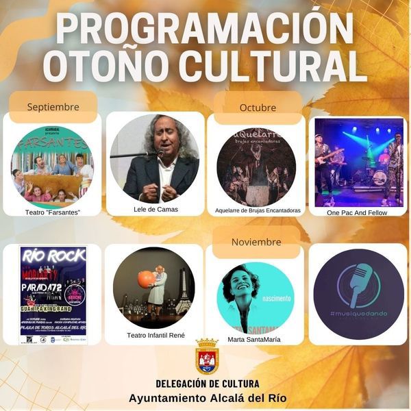 El Ayuntamiento de Alcalá del Río (Sevilla) presenta la programación de otoño de los Centros Culturales de la localidad Ilipense - 2, Foto 2