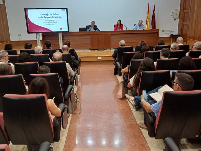 La consejera de Salud preside el Consejo de Salud de la Región de Murcia La consejera de Salud preside el Consejo de Salud de la Región de Murcia
