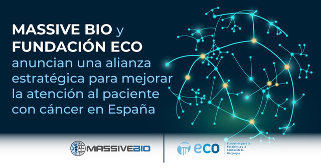 Fundación ECO y Massive Bio anuncian una colaboración estratégica para mejorar la atención al paciente con cáncer en España - 1, Foto 1