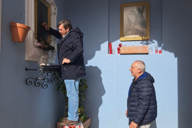 El Ayuntamiento restaura el cuadro de la Virgen de la Soledad tras quemarse parcialmente - 1, Foto 1