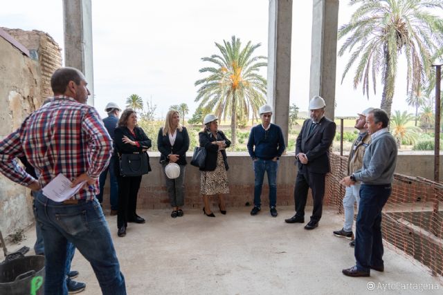 Los grupos municipales conocen los avances de la restauración del monasterio de San Ginés de la Jara - 1, Foto 1