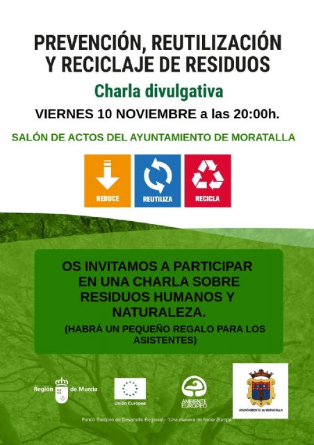 CHARLA DIVULGATIVA Prevención, Reutilización y reciclaje de Residuos - 1, Foto 1