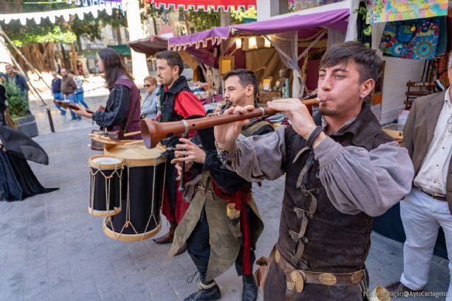 Mercado medieval y conciertos del festival de jazz en la agenda del fin de semana en Cartagena - 1, Foto 1