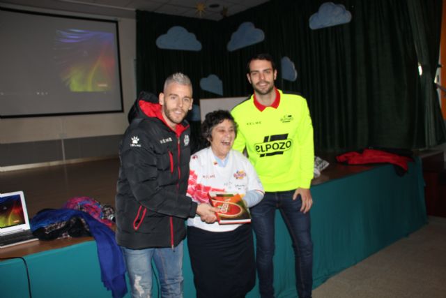 Miguelín y Fede comparten jornada con los escolares de La Milagrosa - 1, Foto 1