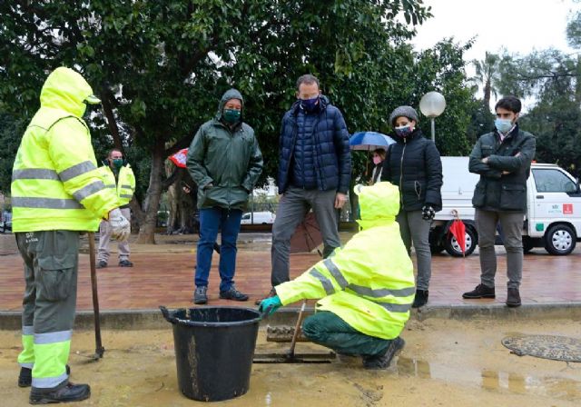 Desarrollo Urbano ultima los trabajos de limpieza de imbornales situados en los parques y jardines del municipio - 1, Foto 1