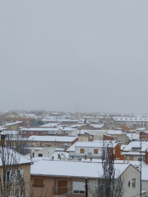 El temporal 'Filomena' regala dos días de nieve en Bullas - 3, Foto 3