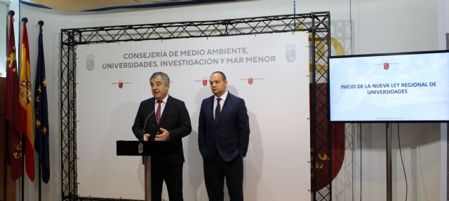 El Gobierno regional inicia los trámites para elaborar la nueva Ley de Universidades de la Región de Murcia - 1, Foto 1