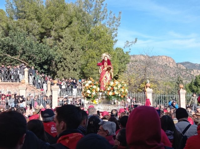 Santa Eulalia regresa a su ermita en Sierra Espuña acompañada por más de 9.000 personas en una hermosa jornada festiva y de hermandad - 1, Foto 1