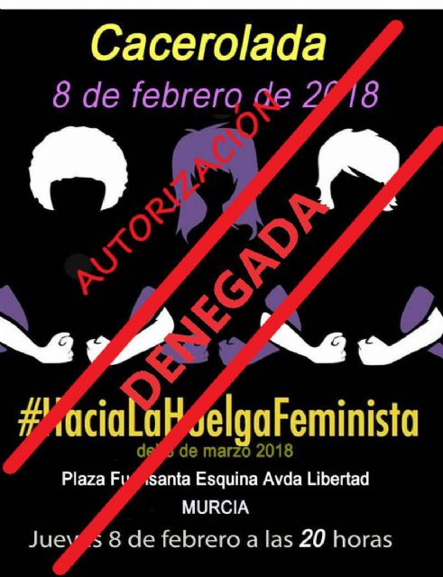 IU-Verdes denuncia la actitud machista y dictatorial de Bernabé por denegar permiso a la concentración por los derechos de las mujeres - 1, Foto 1