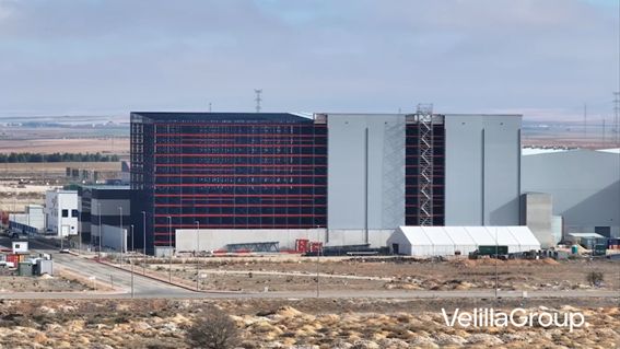 Velilla Group completa en un 90% la construcción de su centro logístico, el almacén de textil laboral más grande de España - 1, Foto 1