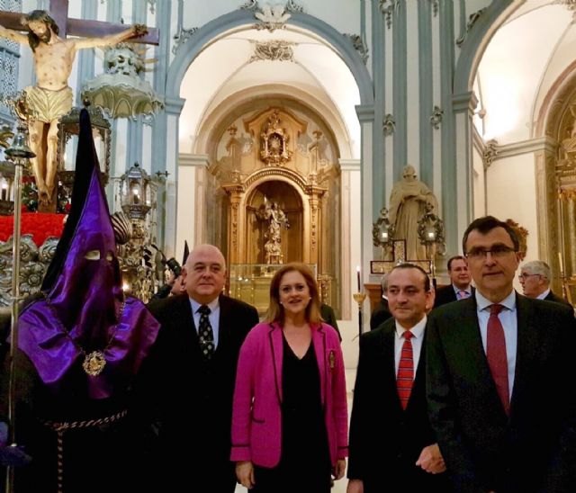 San Juan de Dios recuerda el 75 aniversario de la Cofradía del Cristo del Refugio de Murcia con una exposición - 1, Foto 1