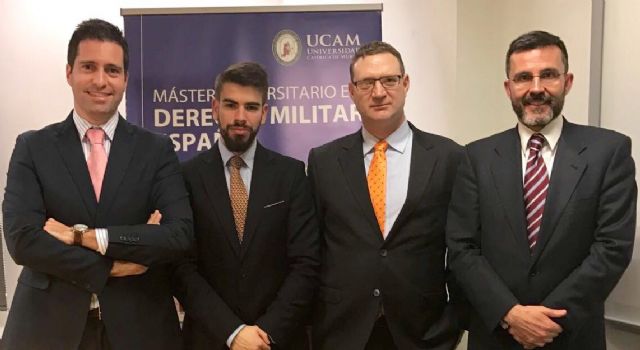 El director de la Asesoría Jurídica del Mando de la OTAN, en el Máster de Derecho Militar Español - 1, Foto 1