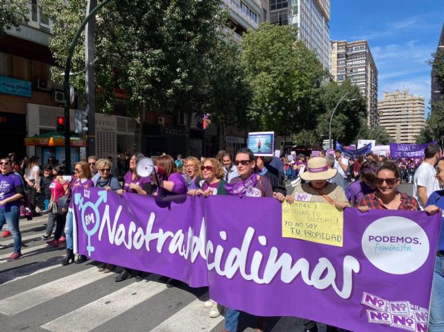 María Marín: Es necesario salir a las calles frente a un Gobierno Regional secuestrado por la ultraderecha y que tiene a las mujeres en el punto de mira de sus ataques - 1, Foto 1