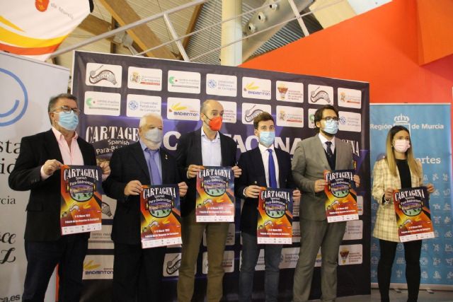 El Palacio de Deportes de Cartagena acoge de nuevo el Campeonato Internacional de Parabádminton - 1, Foto 1