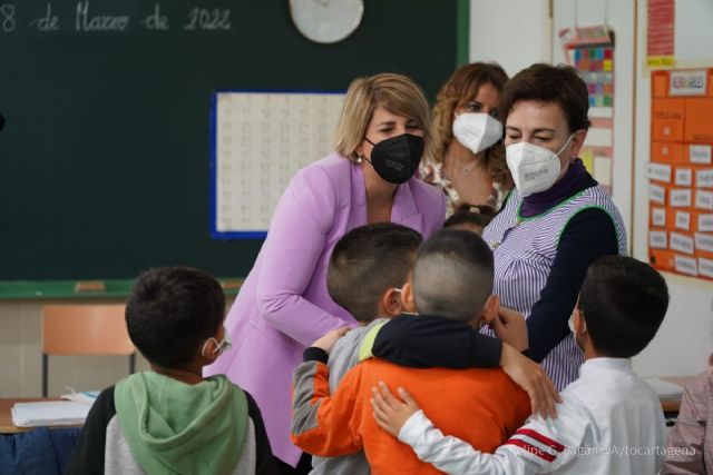 La alcaldesa responde a las preguntas de los alumnos del colegio Asdrúbal de Lo Campano  - 1, Foto 1