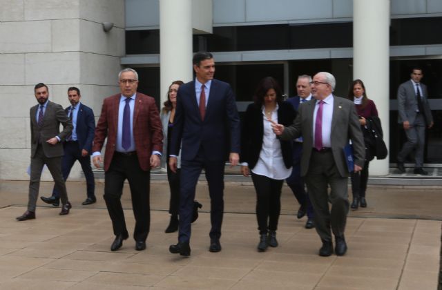 Los presidentes del Gobierno, del COE y de la UCAM reafirman su compromiso con nuestros deportistas - 2, Foto 2