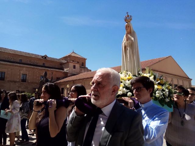 La Virgen Peregrina de Fátima llega a la UCAM para el Congreso Internacional de Mariología - 1, Foto 1