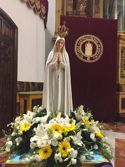 La Virgen Peregrina de Fátima llega a la UCAM para el Congreso Internacional de Mariología - 2, Foto 2