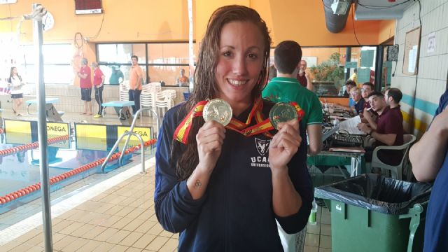 La UCAM brilla en el estreno del Campeonato de España Universitario de natación con 17 medallas - 2, Foto 2