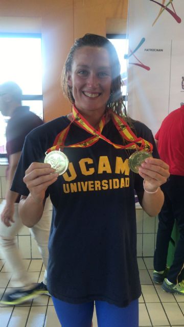 La UCAM brilla en el estreno del Campeonato de España Universitario de natación con 17 medallas - 3, Foto 3