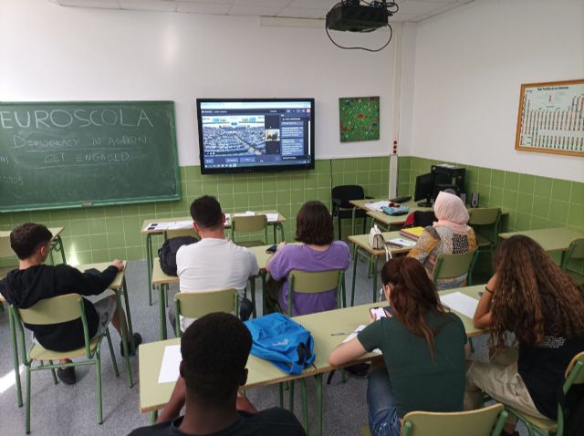 Embajadores en el Foro RomanoLas Escuelas Embajadoras de la región celebran el Día de Europa en Cartagena - 1, Foto 1