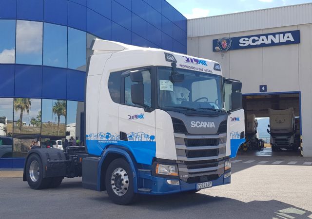 TLX incorpora a su flota cuatro nuevos vehículos Scania propulsados por gas natural licuado - 1, Foto 1