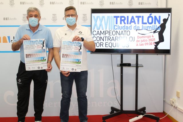 El XXVIII Triatlón de Jumilla se disputará el 4 de julio y será contrarreloj por equipos - 1, Foto 1